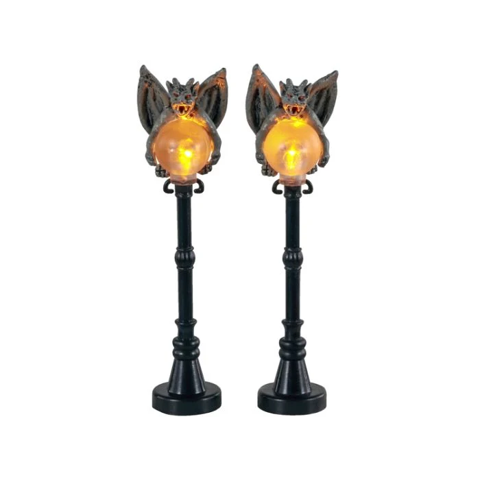 Gargoyle lyktstolpe set om 2