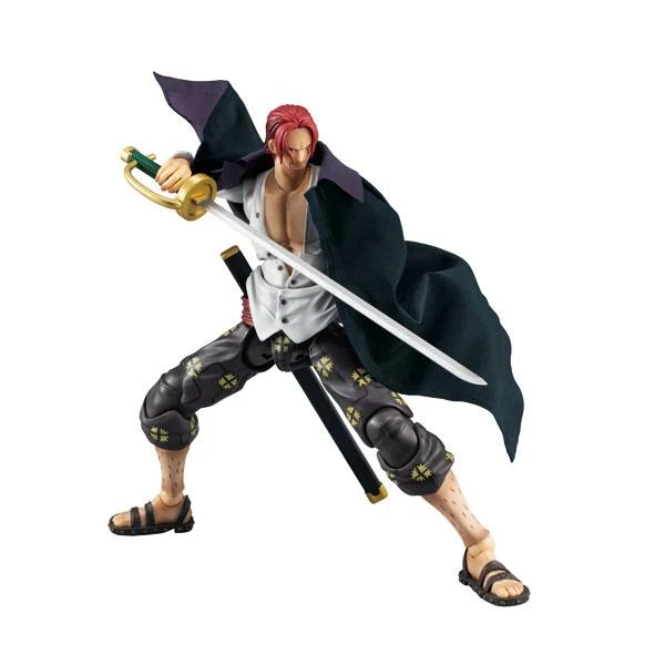 Variable Action Heroes ONE PIECE Rödhåriga Shanks Ver.1.5 Figur Megahouse
