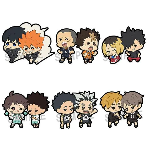 Gummi Maskot Buddy Kollektion Haikyu!! BOX 6 st Megahouse