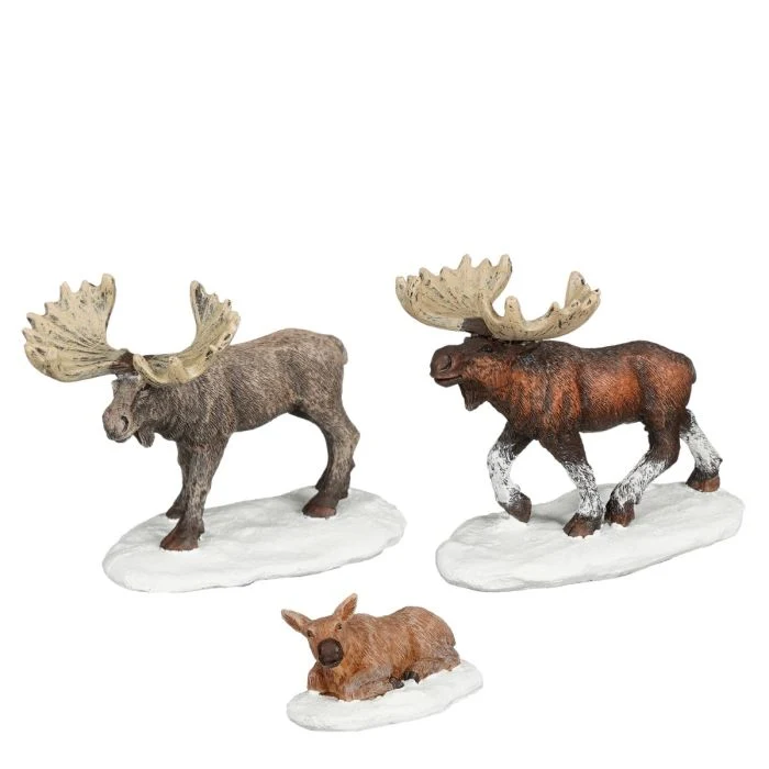 Luville Älgfamilj 3-pack