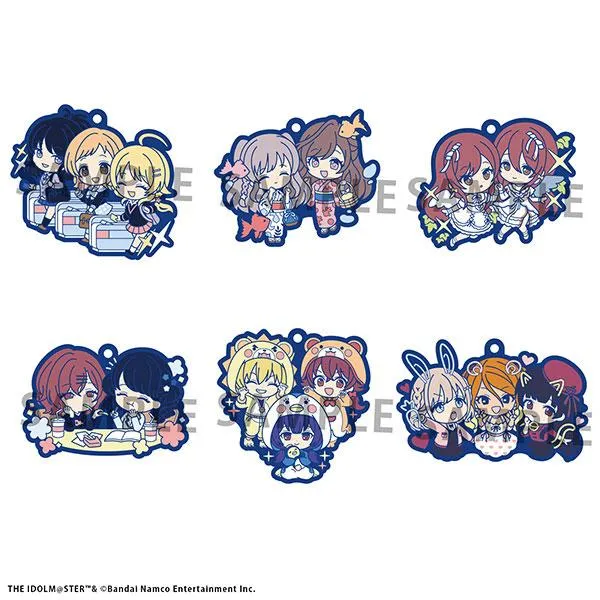 Rubber Mascot Buddy Collection THE IDOLM@STER Shiny Colors BOX 6-pack Megahouse