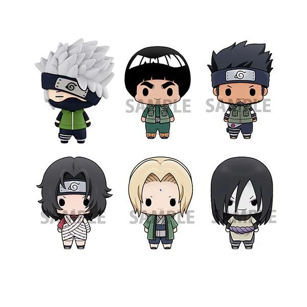 Chokorin Maskot Naruto Shippuden vol.4 BOX 6-delar Megahouse