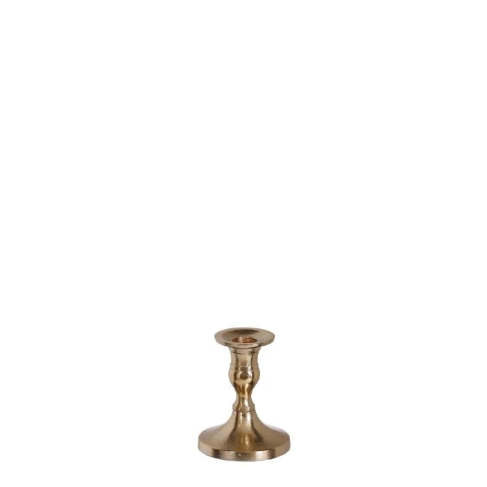 Rocco ljusstake guldfärgad 8,5 cm hög