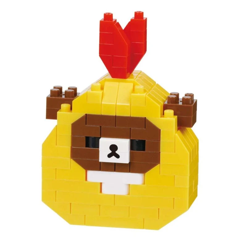 Nanoblock Rilakkuma Chairoikoguma Fried Shrimp NBCC_175 Kawada