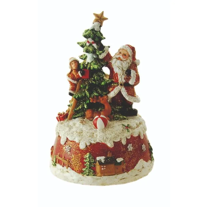 Speldosa med jultomten