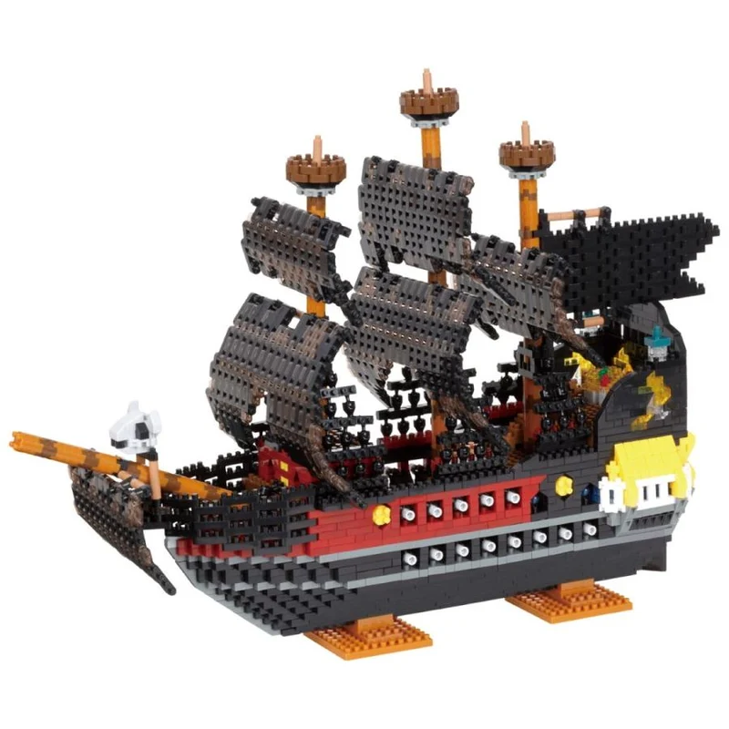 Nanoblock Piratskepp Deluxe Edition NB-050 Kawada