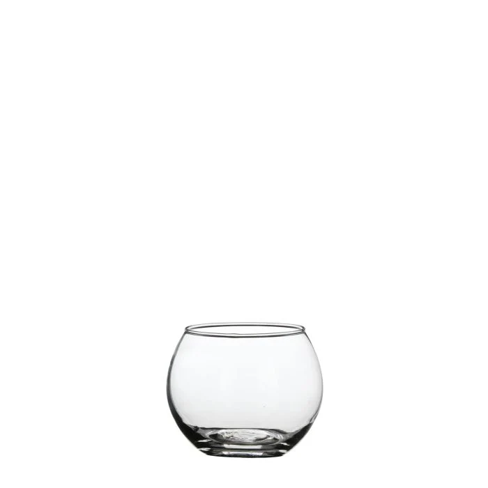 Glasskål 8 cm hög 10 cm i diameter
