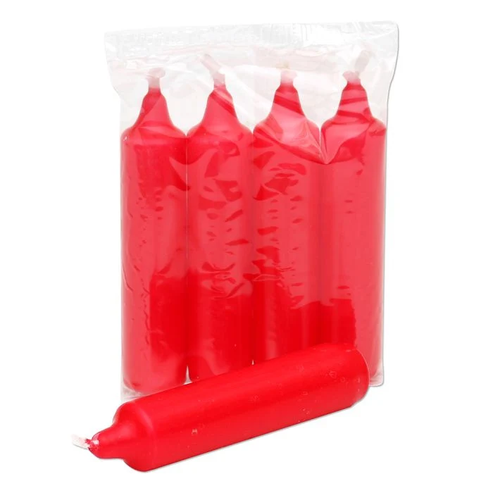 Adventsljus rött 11 cm höga