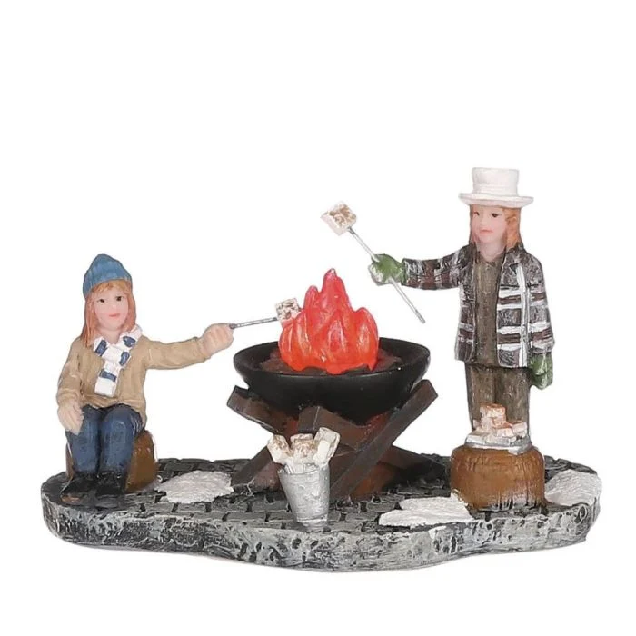 Luville Marshmallows över elden