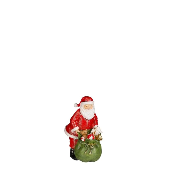 Jultomte med en full julklappsäck