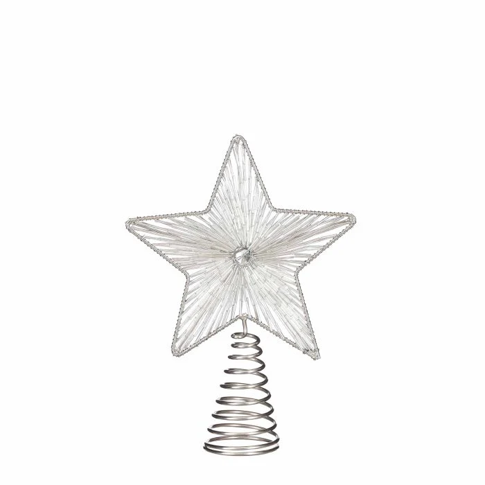 Julgransstjärna Silver