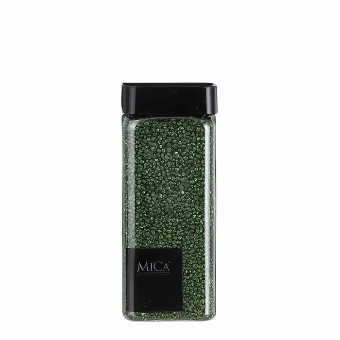 Granulatsten glitter mörkgrön