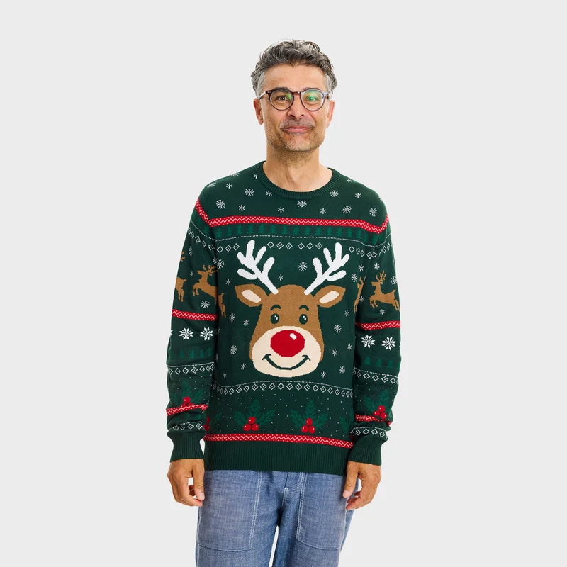 Rudolfs glade julesweater - Herre