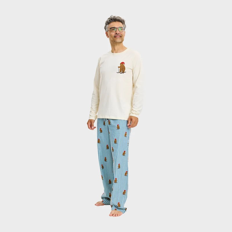 Bjørnens julepyjamas - Herre.