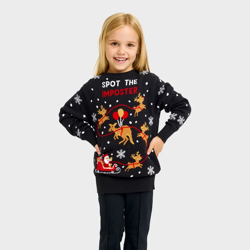 Imposter julesweater - Barn.