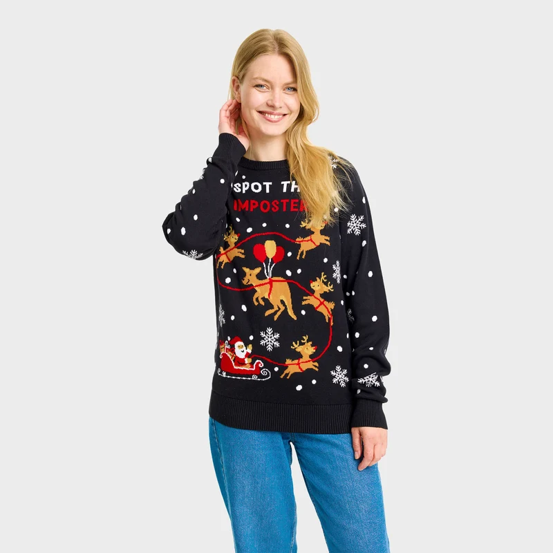 Imposter julesweater - Dame.