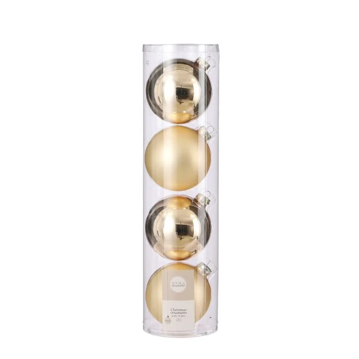 Julkulor 4-pack champagne