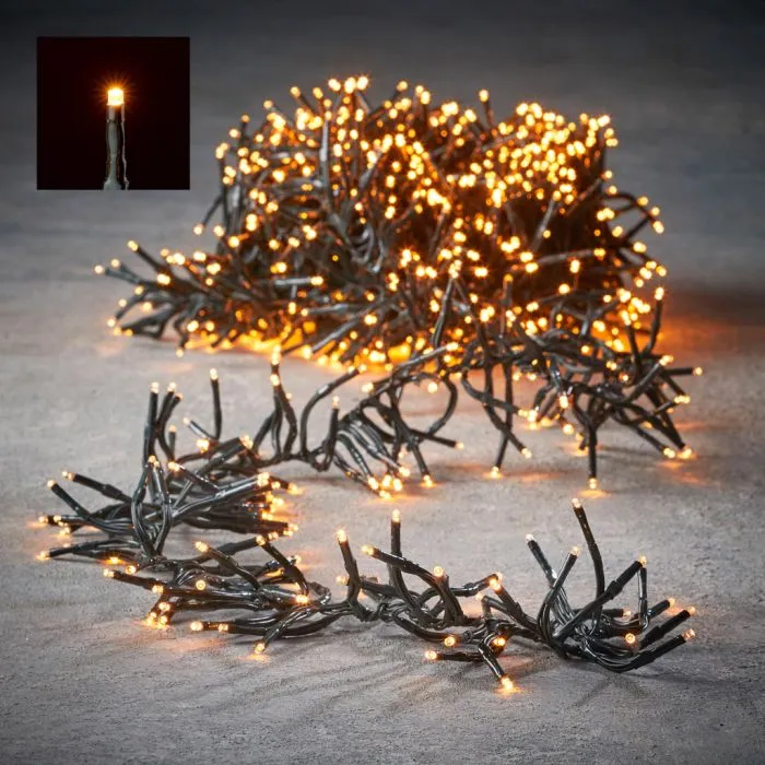 Ljusslinga Klusterljus 768 LED varmvit 5,6 m