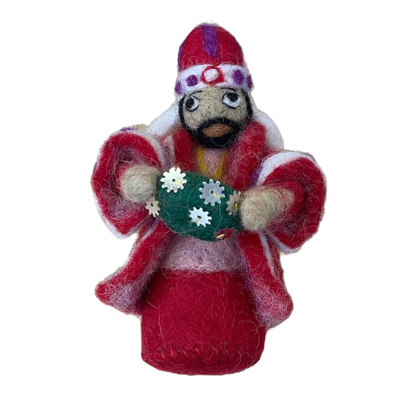 Three Wise Men Standing Christmas Decorations by Felt So Good