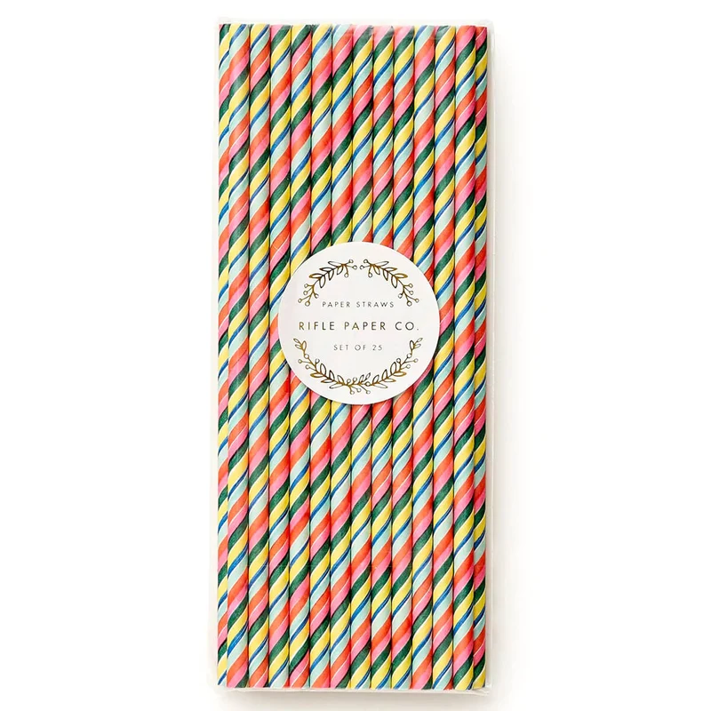 Feliz Paper Straws by Rifle Paper Co.
