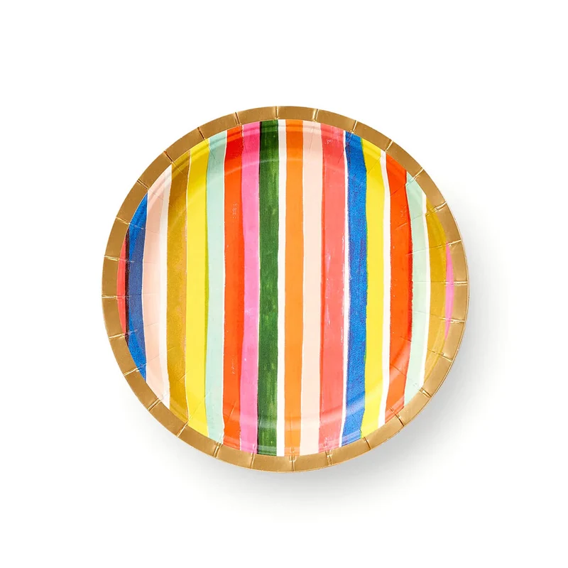 Feliz Small Paper Plates by Rifle Paper Co.