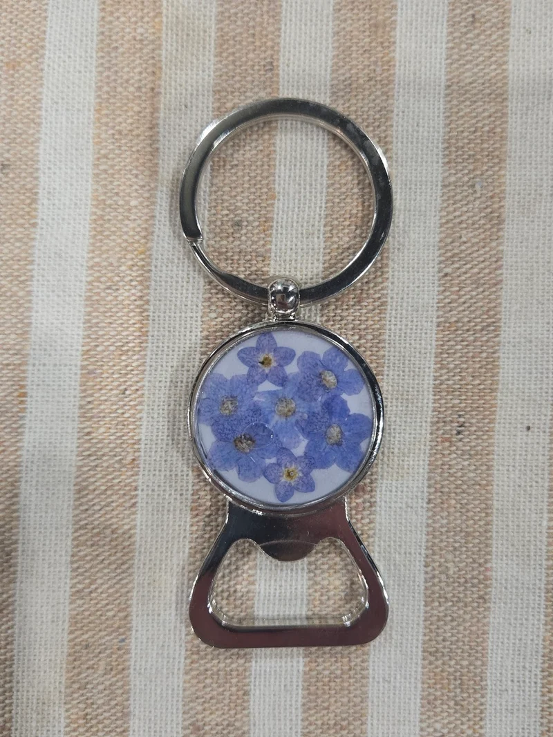 The Andy - Our Forget-Me-Not Keychain Bottle Opener