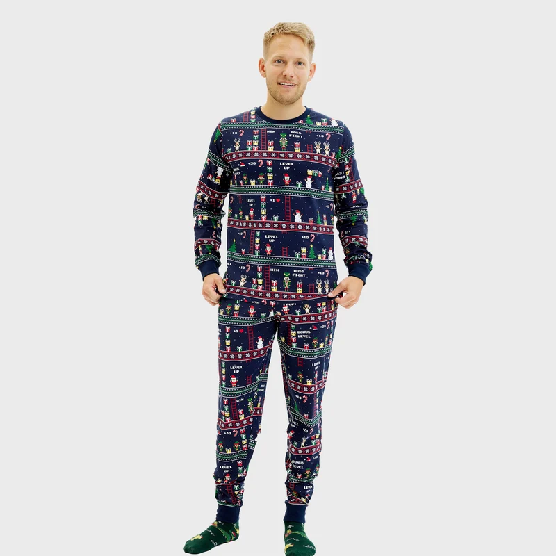 Vintage gamer julepyjamas - Men.
