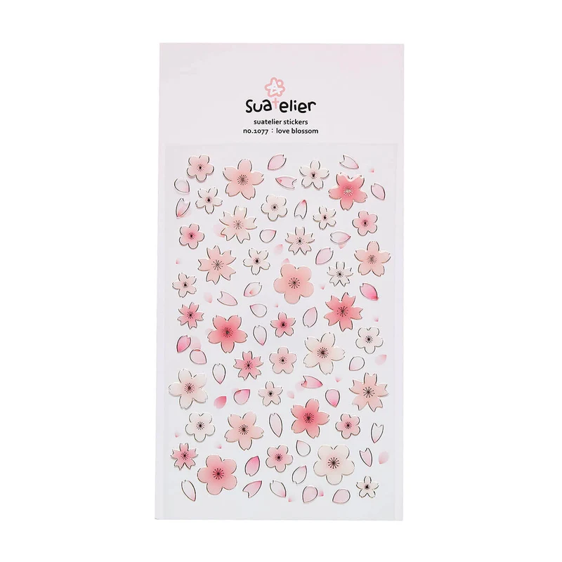 Love Blossom Stickers by Suatelier
