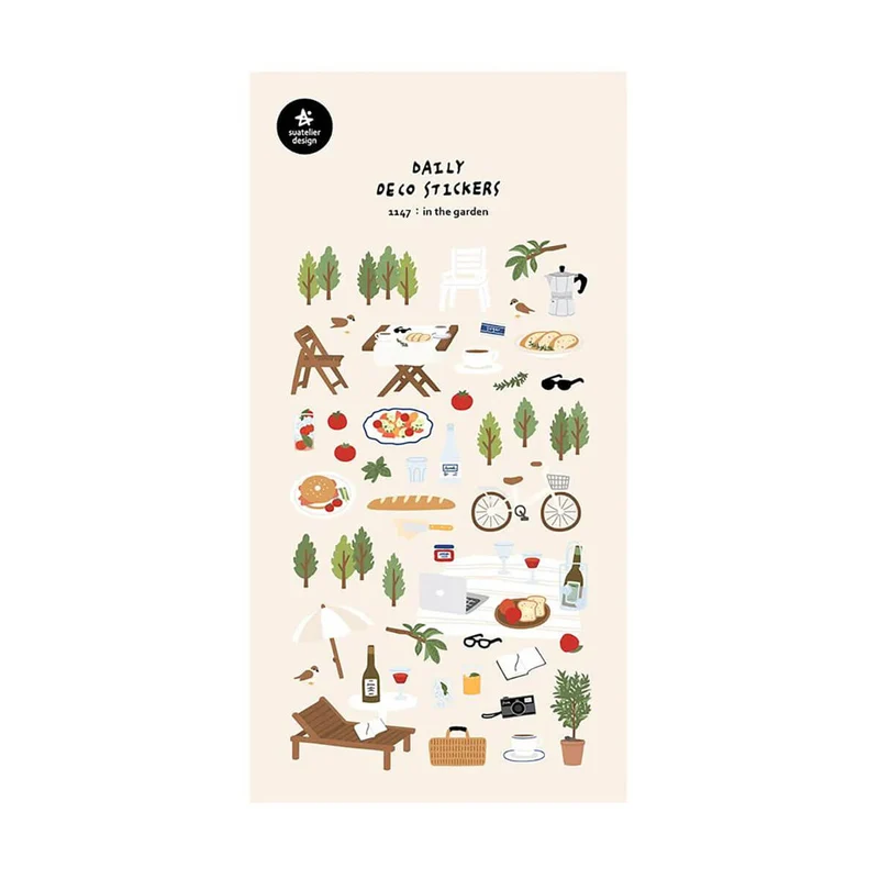 In The Garden Stickers by Suatelier