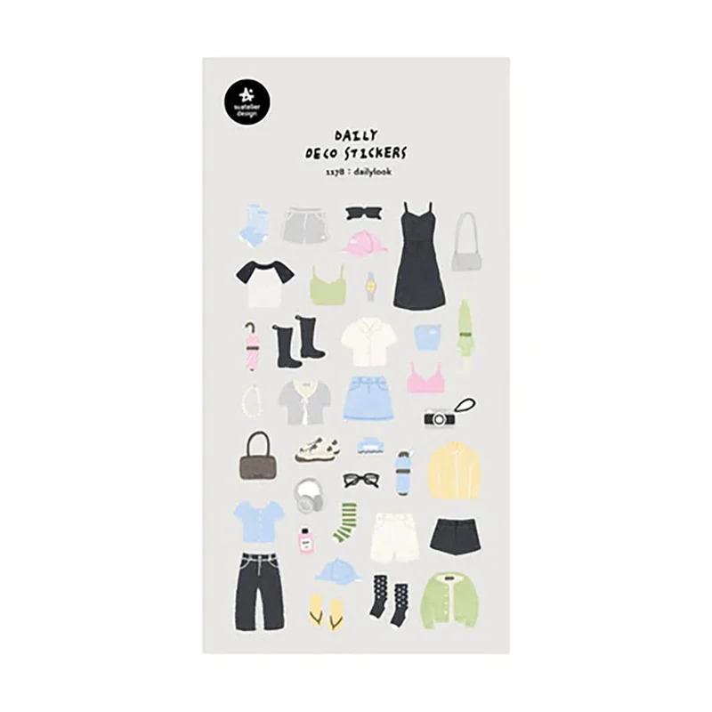 Daily Look Stickers by Suatelier