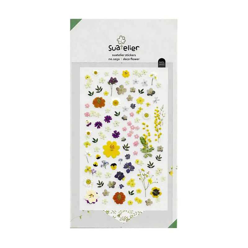 Deco Flower Stickers by Suatelier