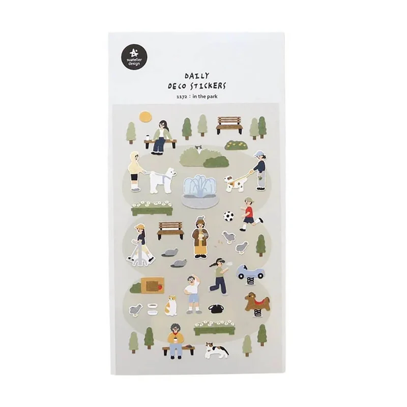 In The Park Stickers by Suatelier
