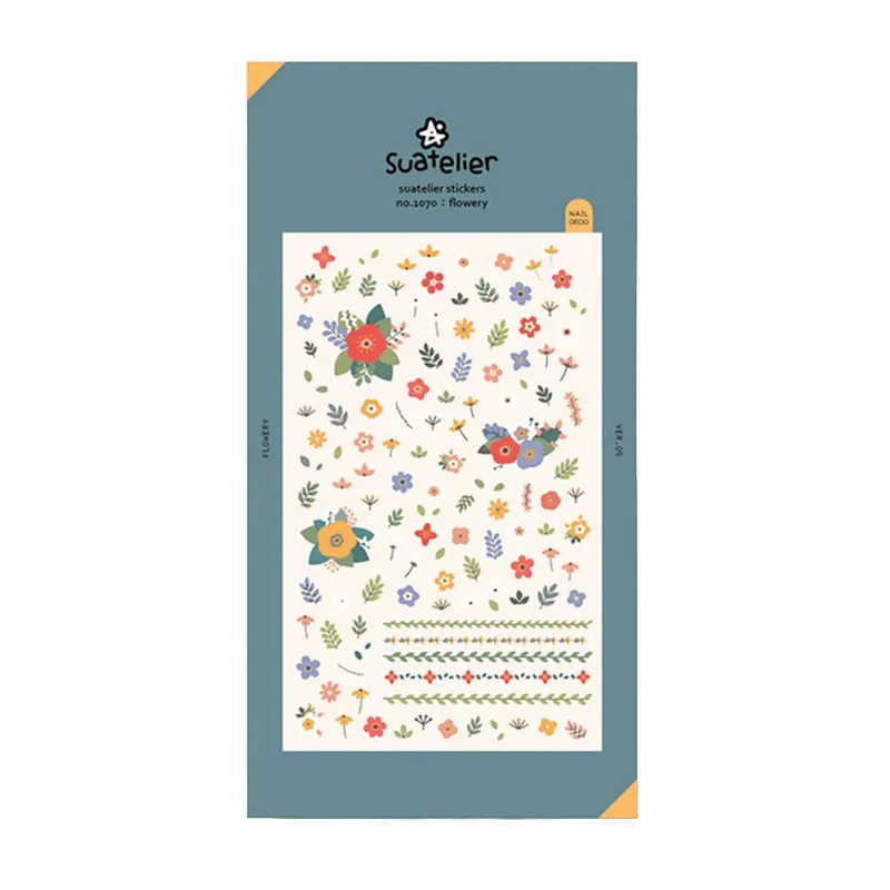 Flowery Stickers by Suatelier