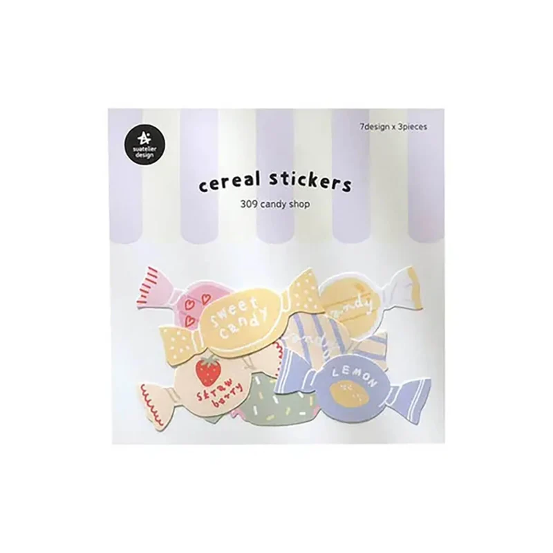 Candy Shop Cereal Stickers by Suatelier
