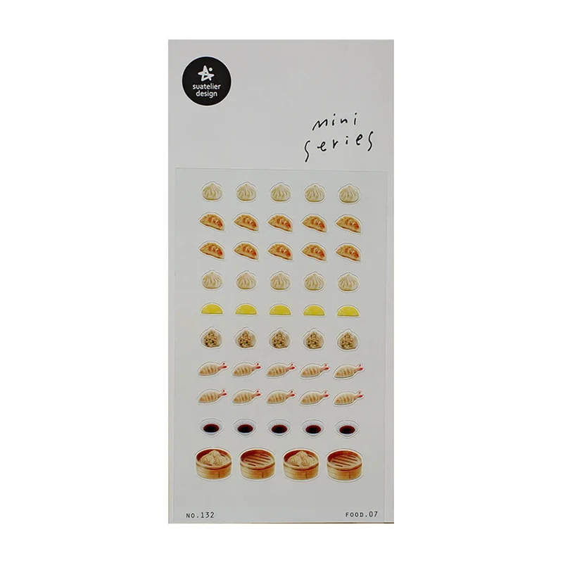 Food 07 Mini Series Stickers by Suatelier