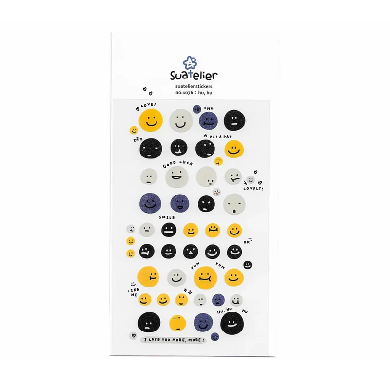Hu Hu Stickers by Suatelier