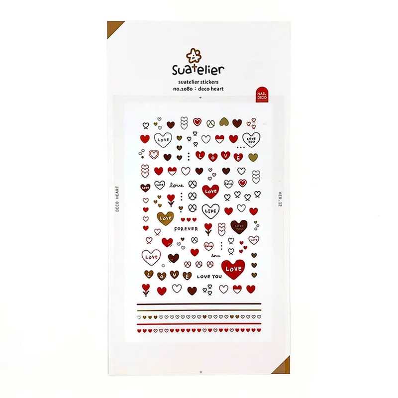 Deco Heart Stickers by Suatelier