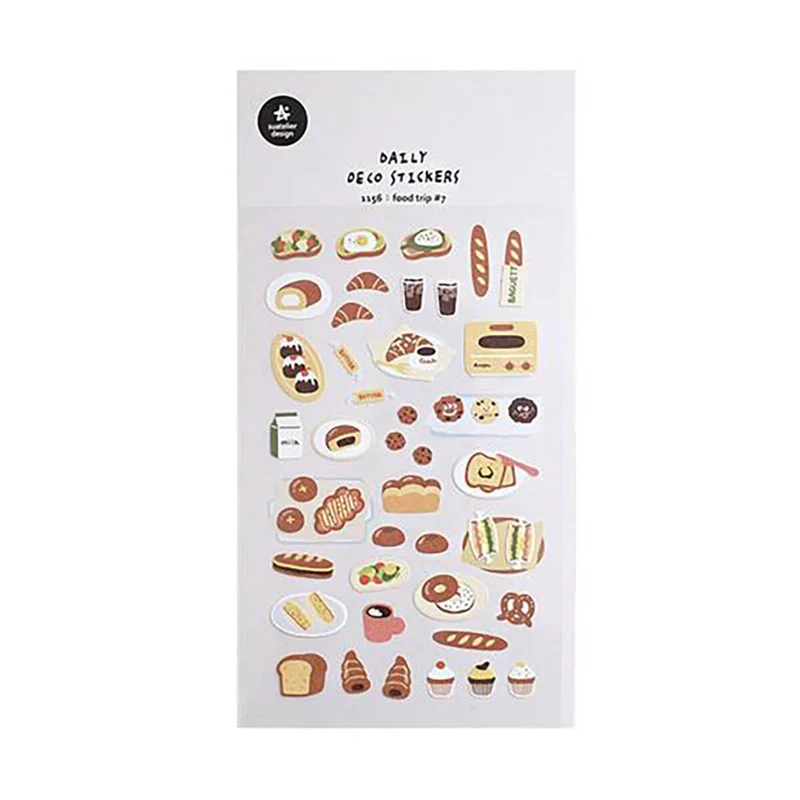 Food Trip Number 7 Stickers by Suatelier