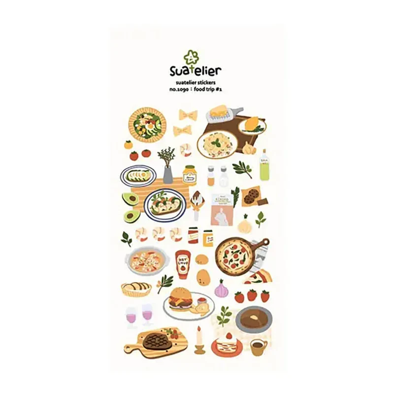 Food Trip Number 1 Stickers by Suatelier