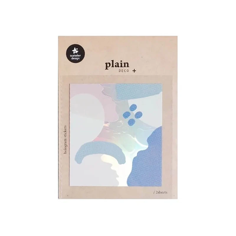 Number 19 Plain Series Stickers by Suatelier