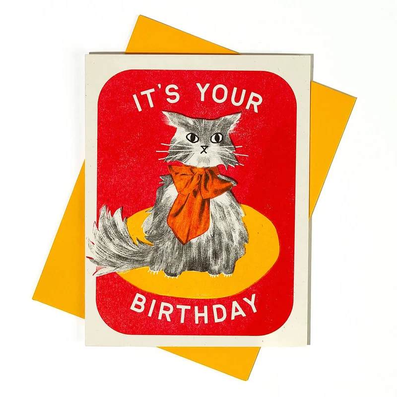 It's Your Birthday Greetings Card by Bromstad Printing Co.