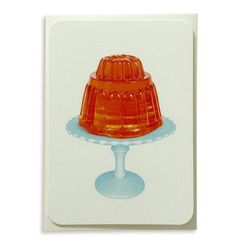 Topaz Jelly Greetings Card by Canonbury Press