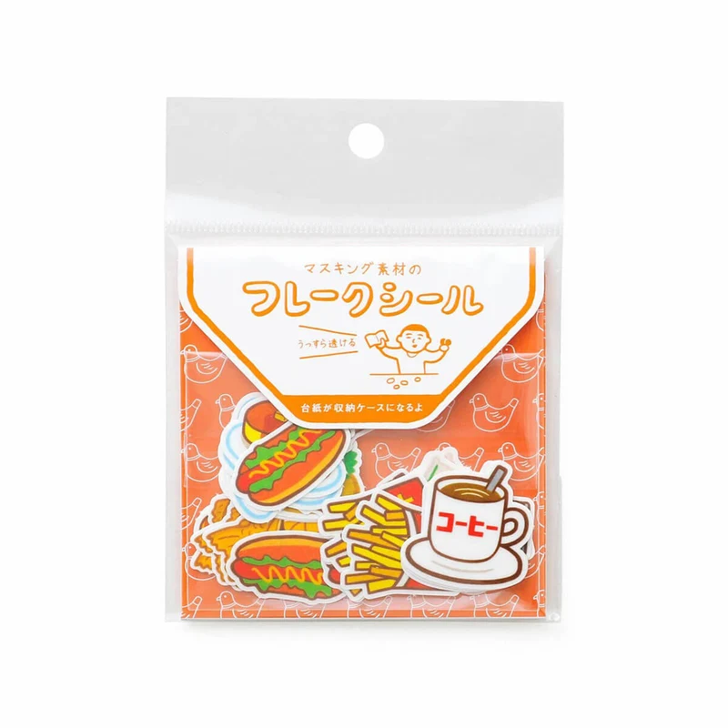 Today's Treats Flake Stickers by Hightide New Retro