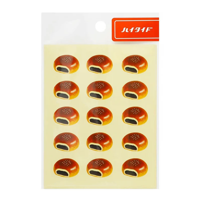 Bean Jam Bun Everybody's Stickers by Hightide New Retro