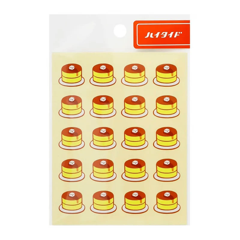 Pancakes Everybody's Stickers by Hightide New Retro