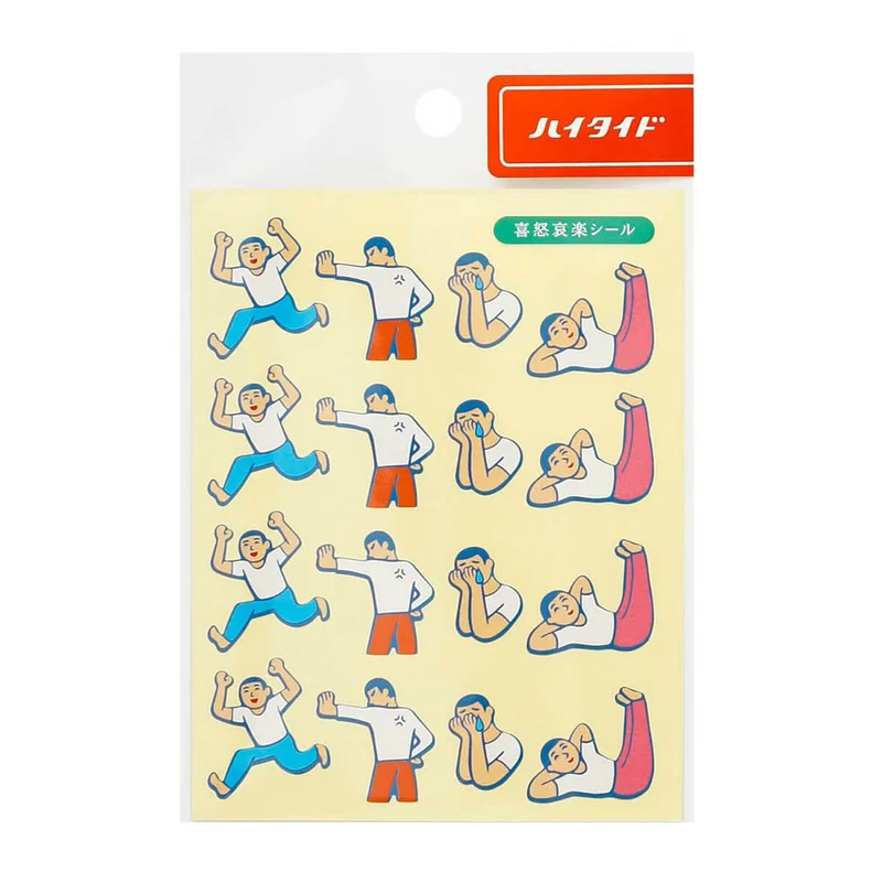 Feelings Everybody's Stickers by Hightide New Retro