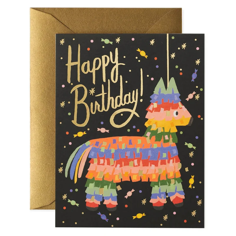 Pinata Birthday Greetings Card by Rifle Paper Co.