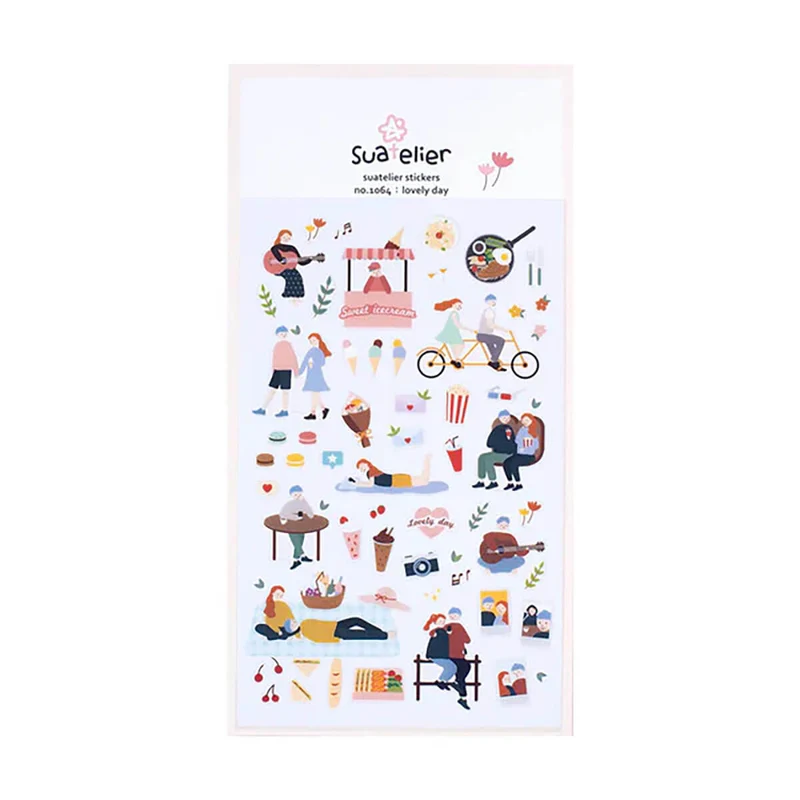 Lovely Day Stickers by Suatelier