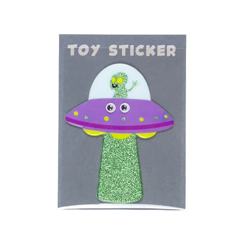 UFO Googly Eye Toy Sticker by Greeting Life