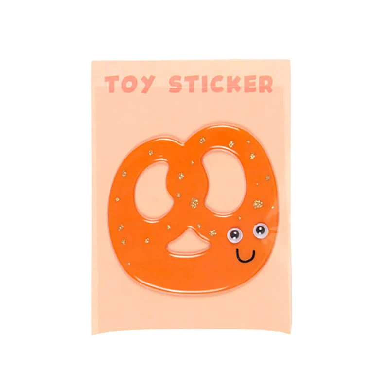 Pretzel Googly Eye Toy Sticker by Greeting Life